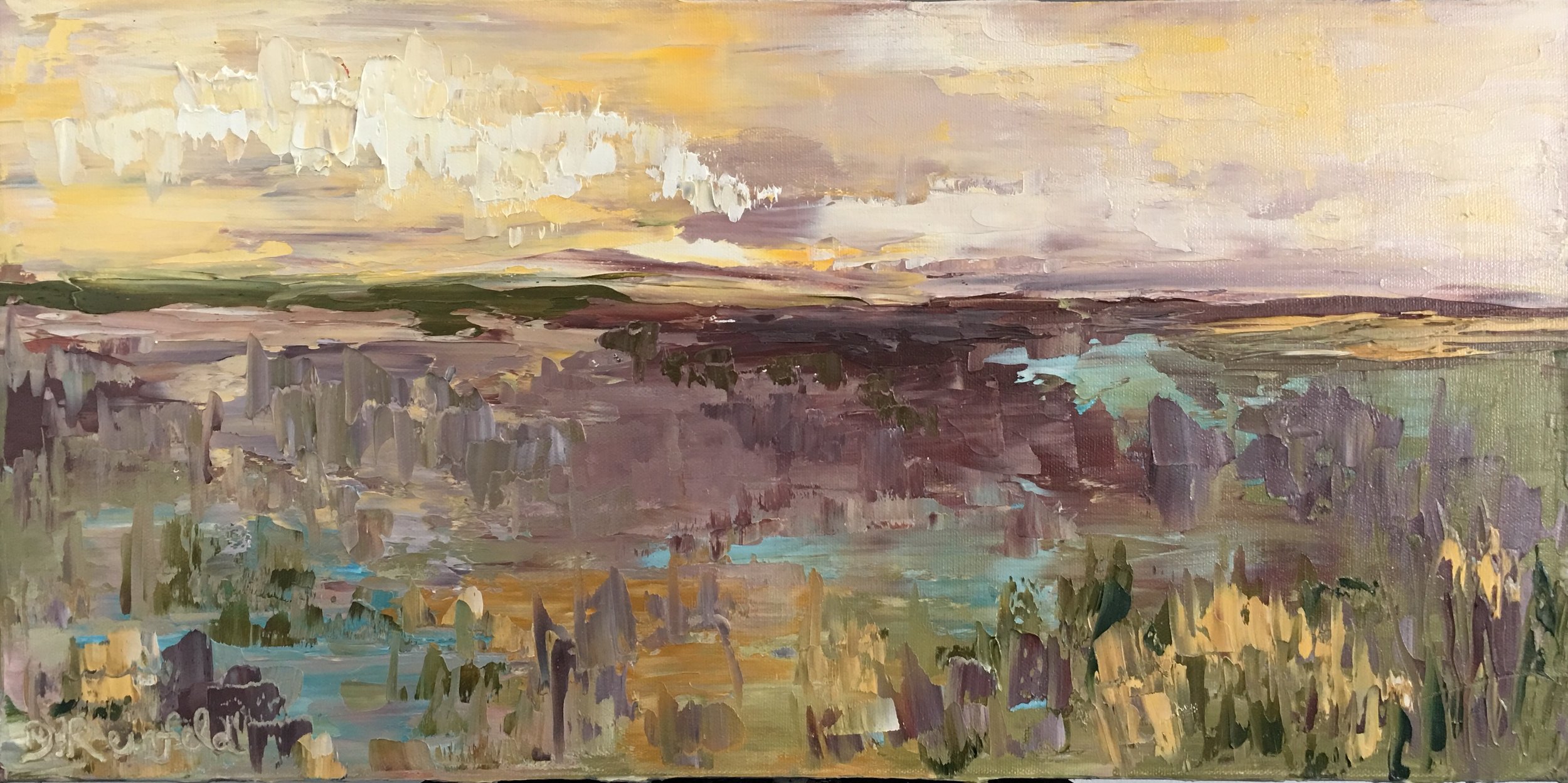 Soul of the Desert, oil on canvas, 12"x24"  $325