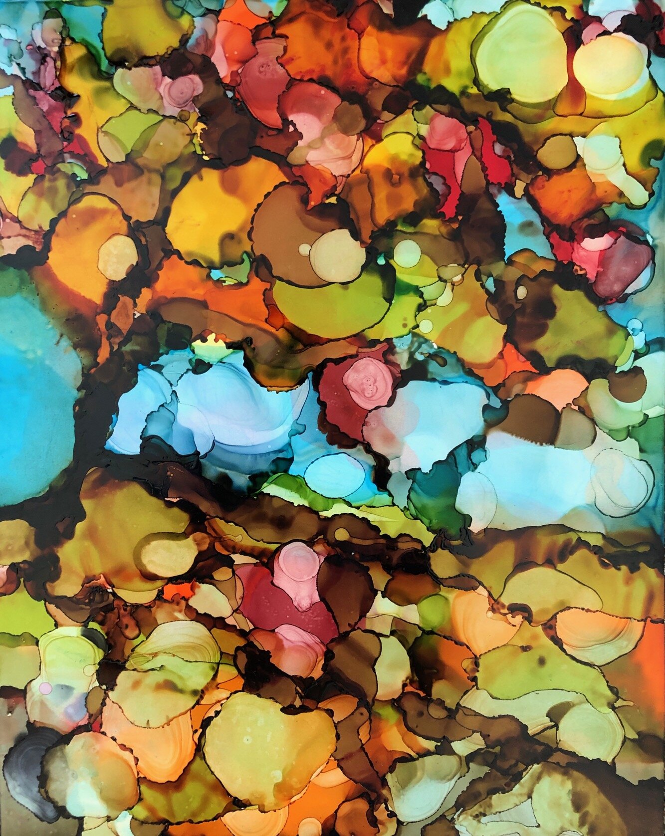 NEW! Yupo paper for alcohol ink - natural paper - diamond painting by Ursus