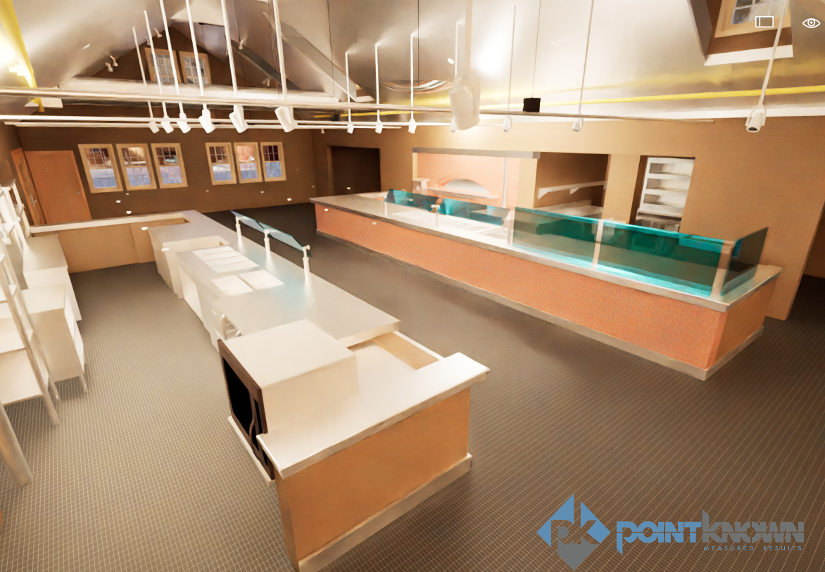 Restaraunt Kitchen Equipment layout laser scan and REvit modeling-Pointknown.png