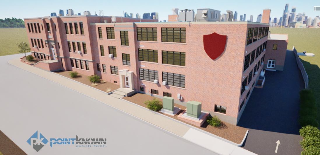 3D Render of Existing Building