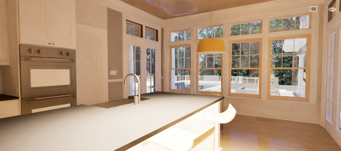 3D Model Interior Kitchen