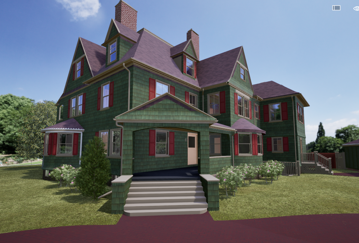 Cambridge 3D Existing Render