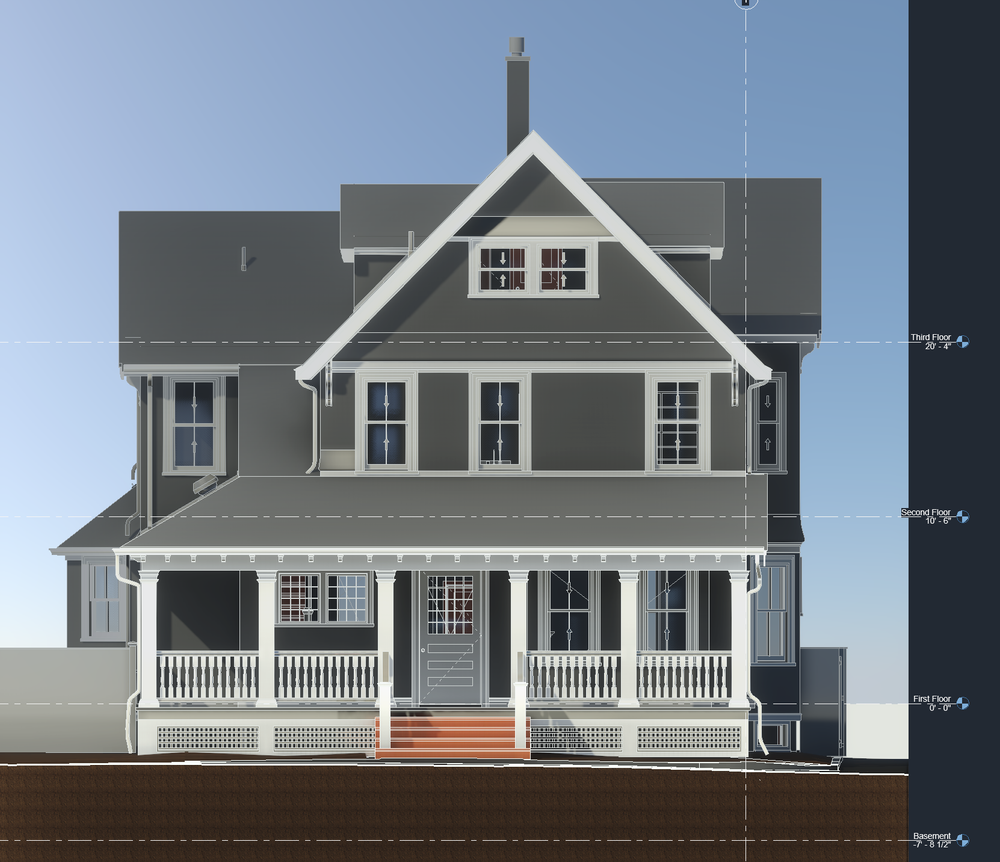 Existing 3D model view