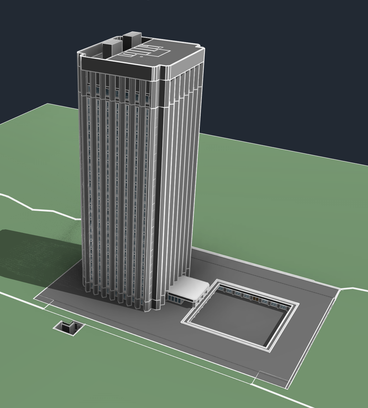 UMass DuBois Libary-Revit-3D.png