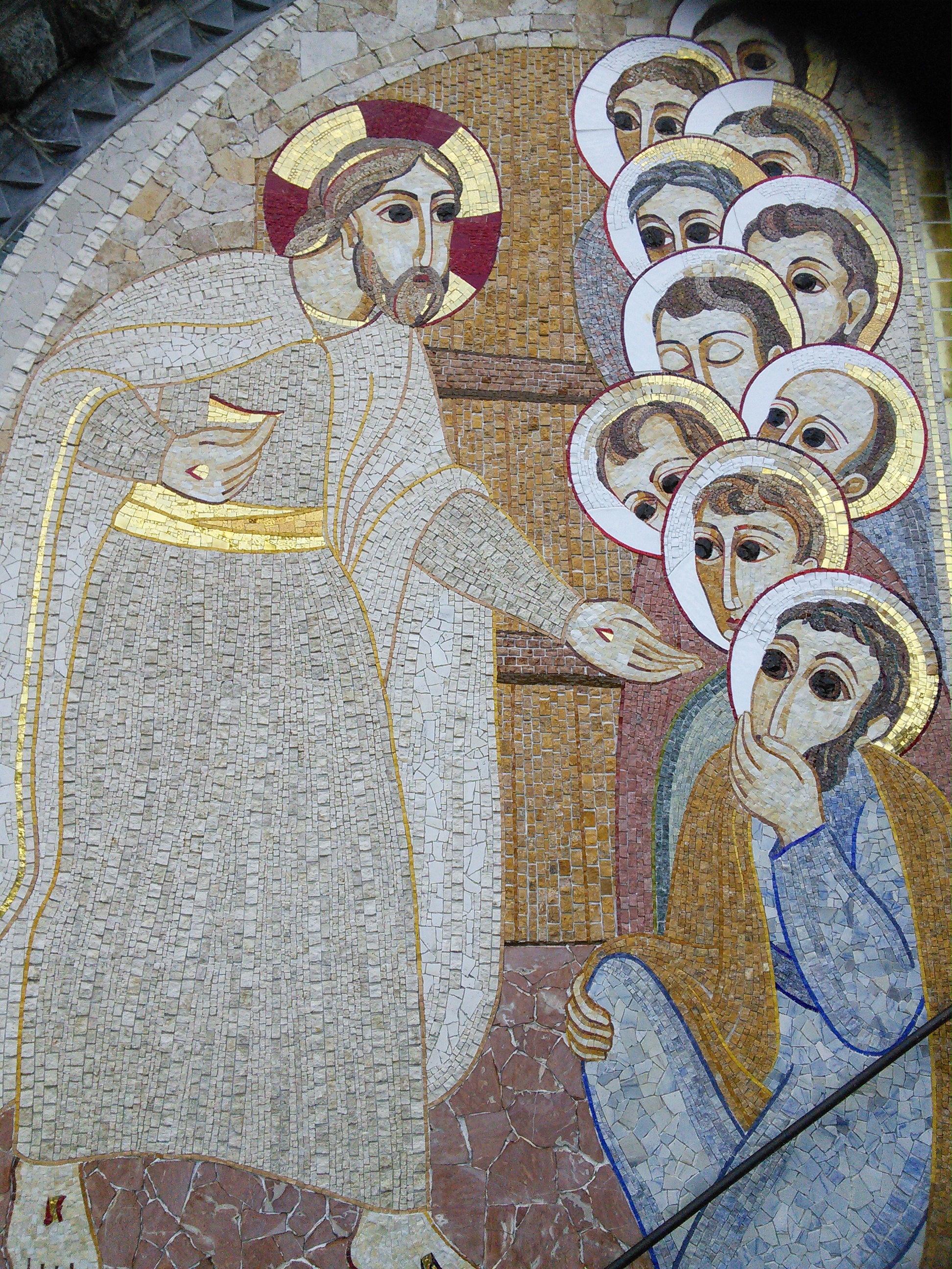 'By his wounds we are healed'. The Risen Lord with whom St Francis united his life.