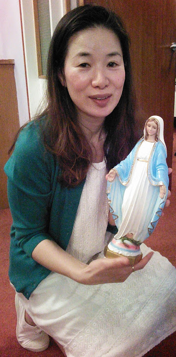 Amber with Our Lady