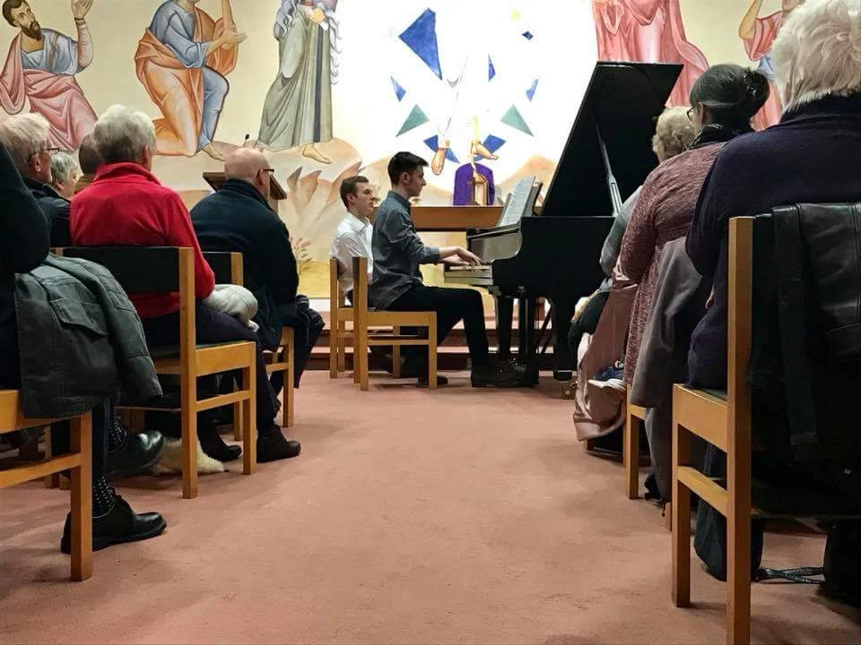 Piano concerts in support of local charities