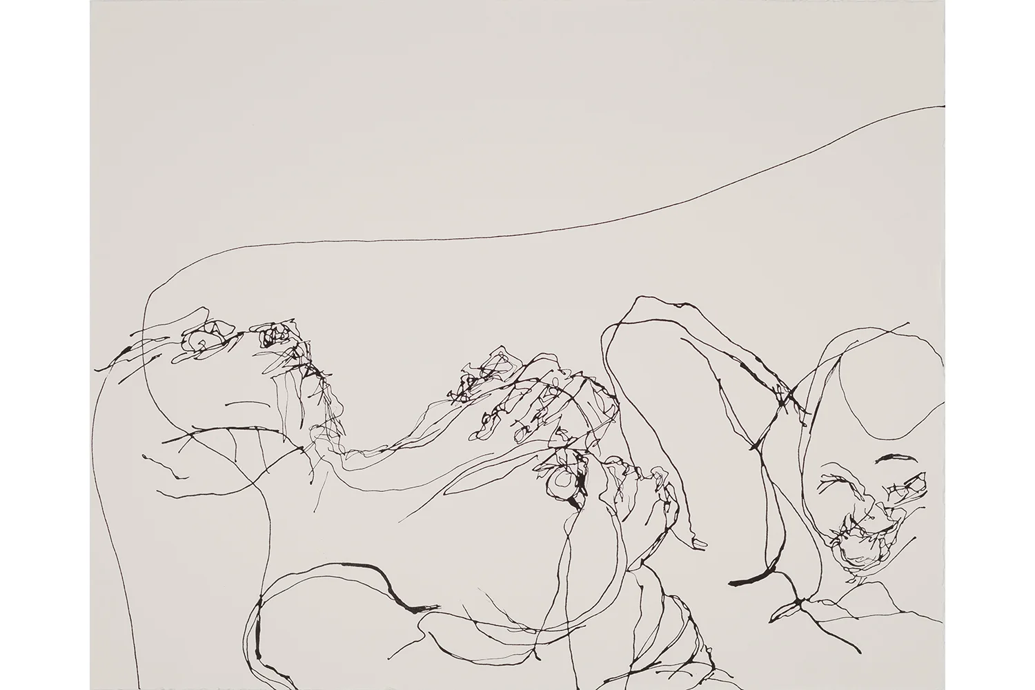  2014. Acrylic on acid free paper. 