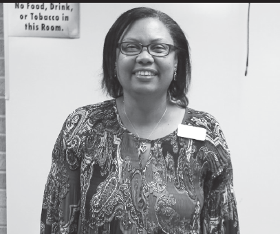 Felicha Stanley is president of the Richland College Community Toastmasters Club.