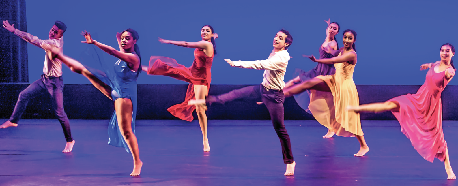 Students perform during last spring’s concert “Utopia” in Fannin Hall. The fall dance concert auditions are set for Aug. 31.