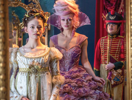 Keira Knightley and Mackenzie Foy star in “The Nutcracker and the Four Realms”