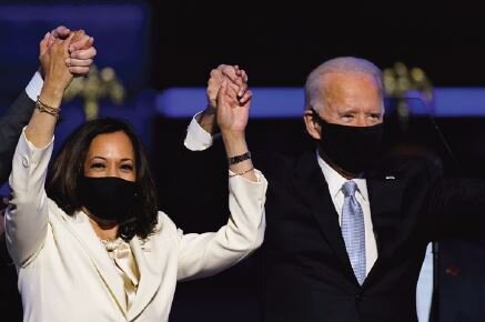 Sen. Harris and President-Elect Biden.