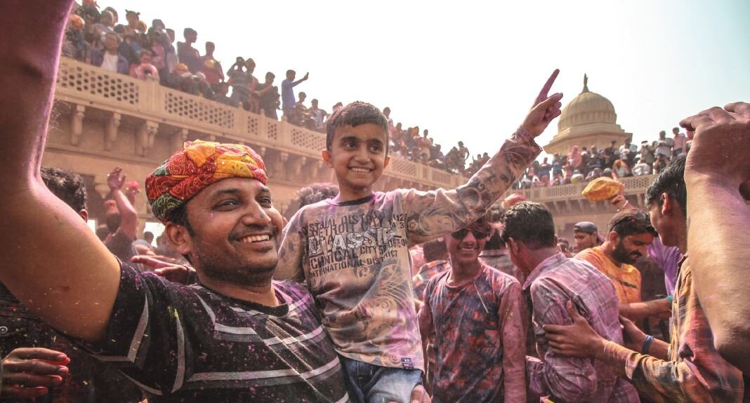 Holi took place on March 29 and celebrates the springtime where Earth returns to life from the “death” of winter.