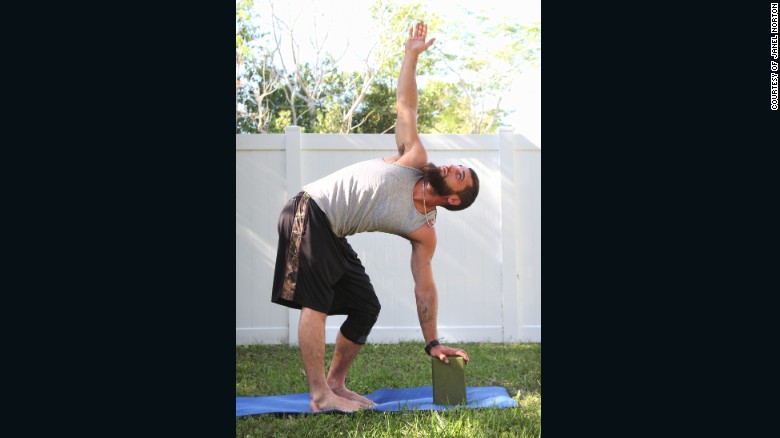 Tune into every muscular sensation while trying to create a balance of control and ease.
