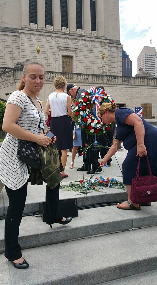 2016 Gold Star Families Memorial Downtown Indy