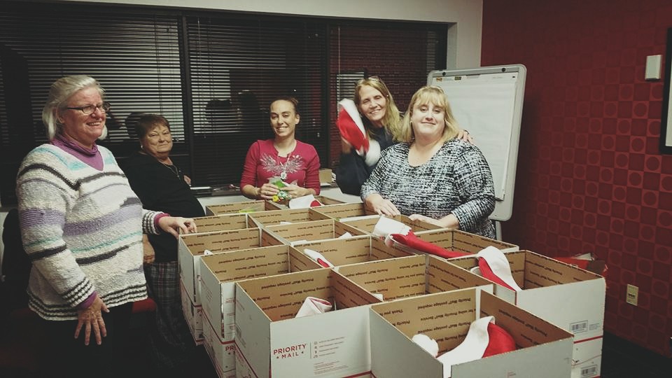 2015 Christmas Care Package Night