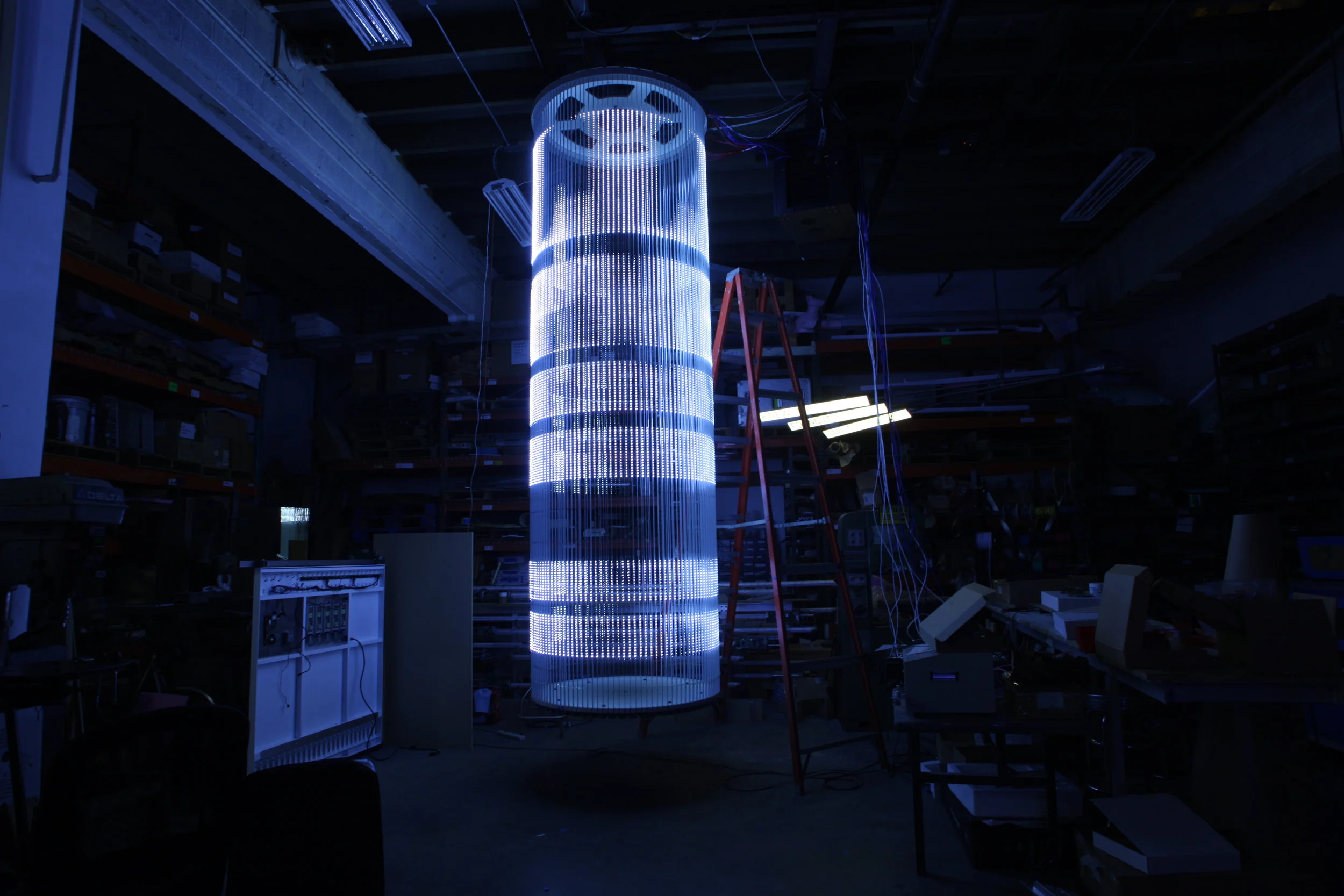 Above is a mock-up at Parallel’s shop in Greenpoint