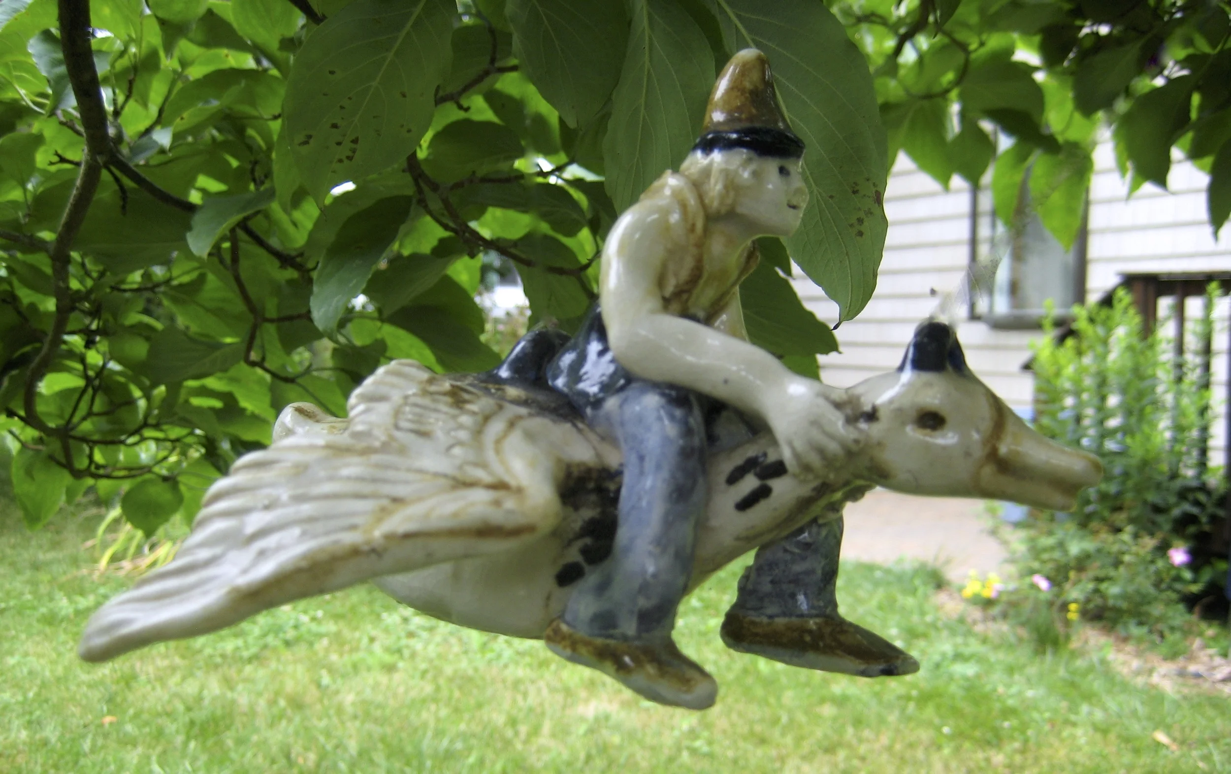 Niels Holgerson flies in Lake Carmel, NY