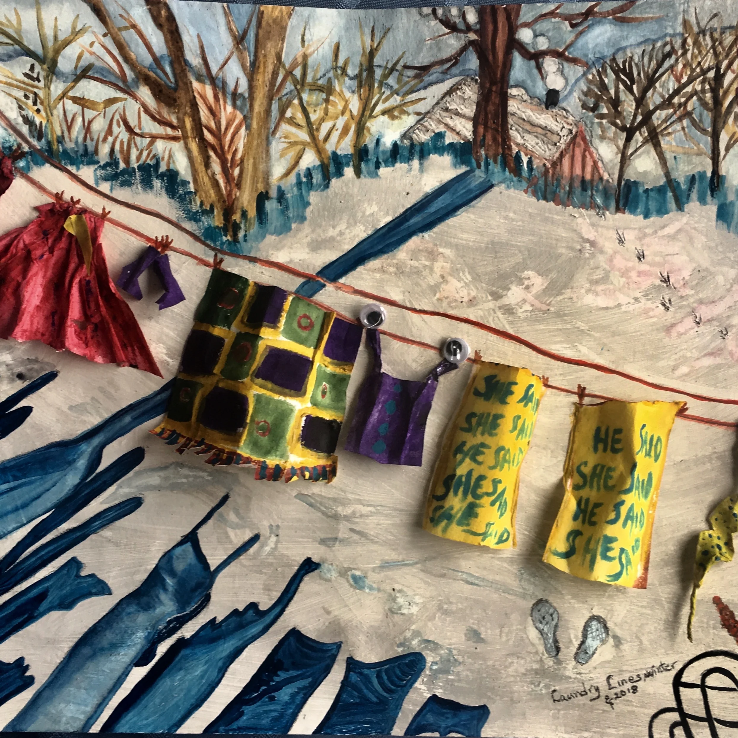 ElisabethFrischauf-LaundryLines Winter-Mixedmedia-USA:Austria.jpg