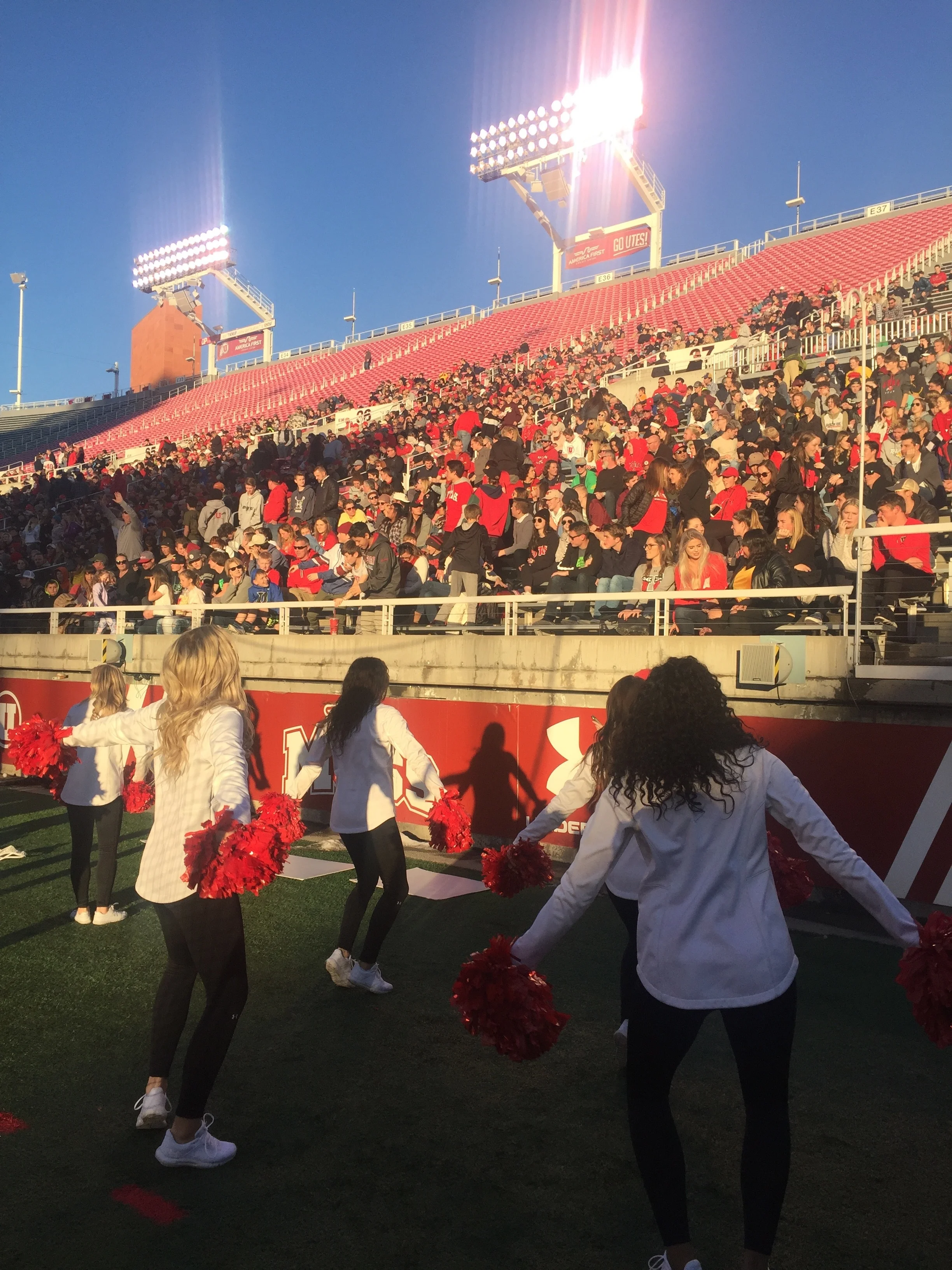 Utes fans witnessed history at Rice-Eccles Stadium in Salt Lake City
