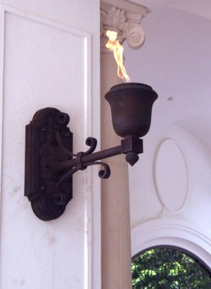Exterior Cast Lamp