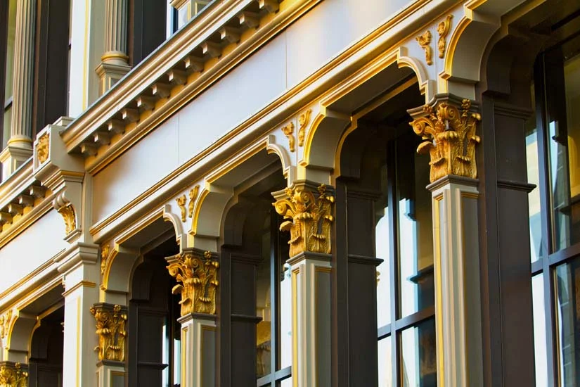 The Zion Cooperative Mercantile Incorporated Building (ZCMI) - 1973 and 2010