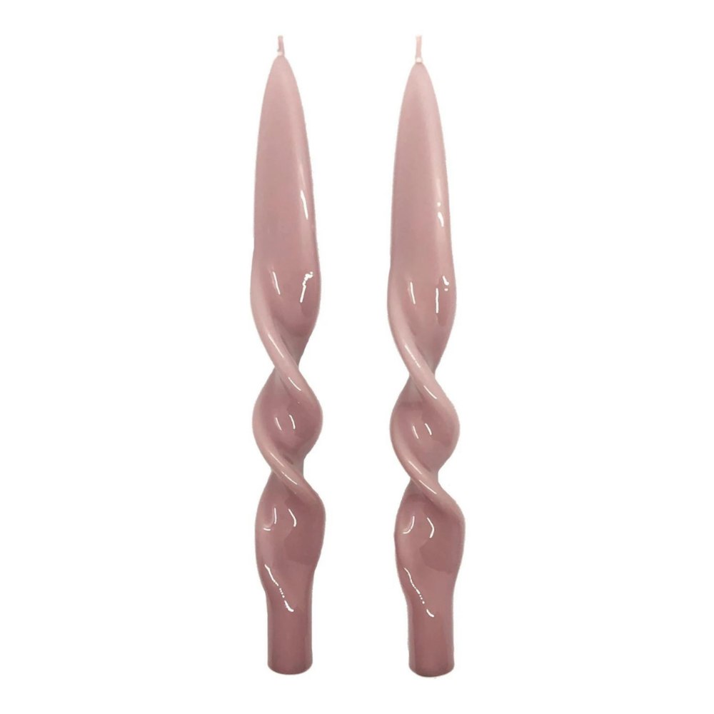 Lacquer Twist Candles 
