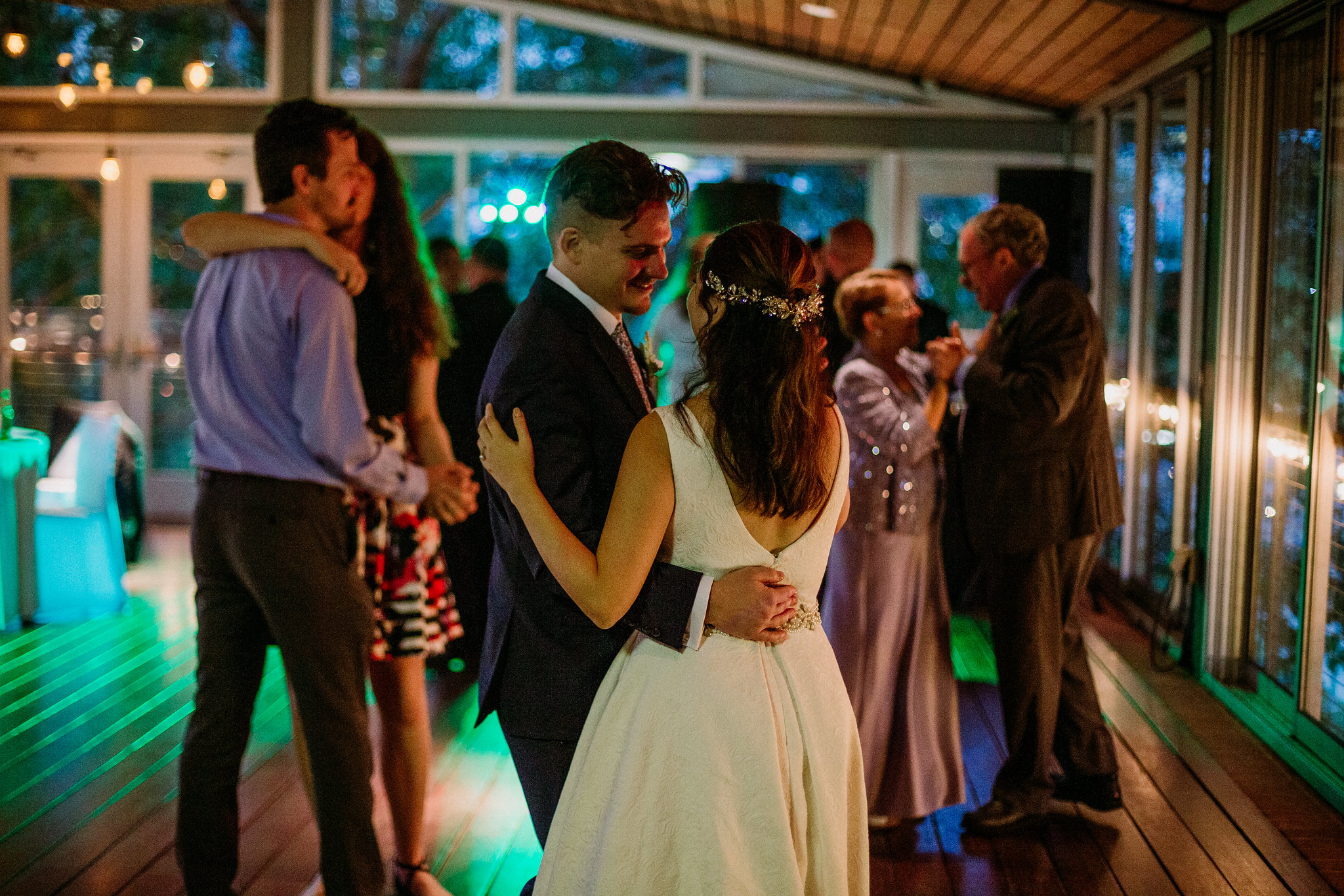 Dancing party. Reception. Wedding at The Grove at Discovery Green Park (Houston, TX)