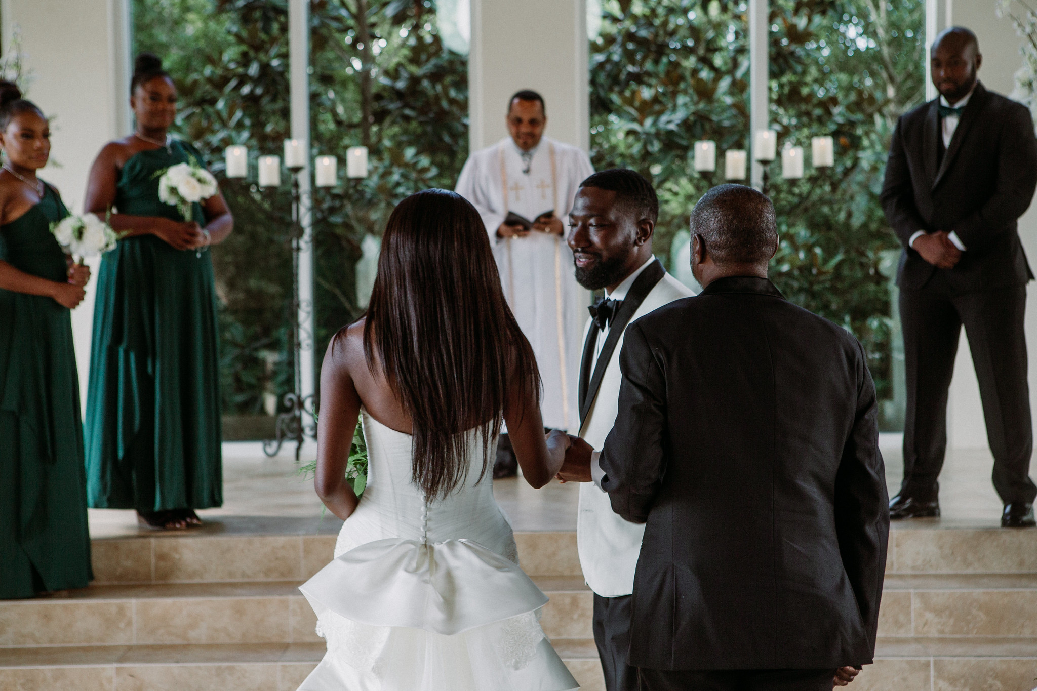 Ceremony. Wedding at Ashton Gardens West (Houston, TX)
