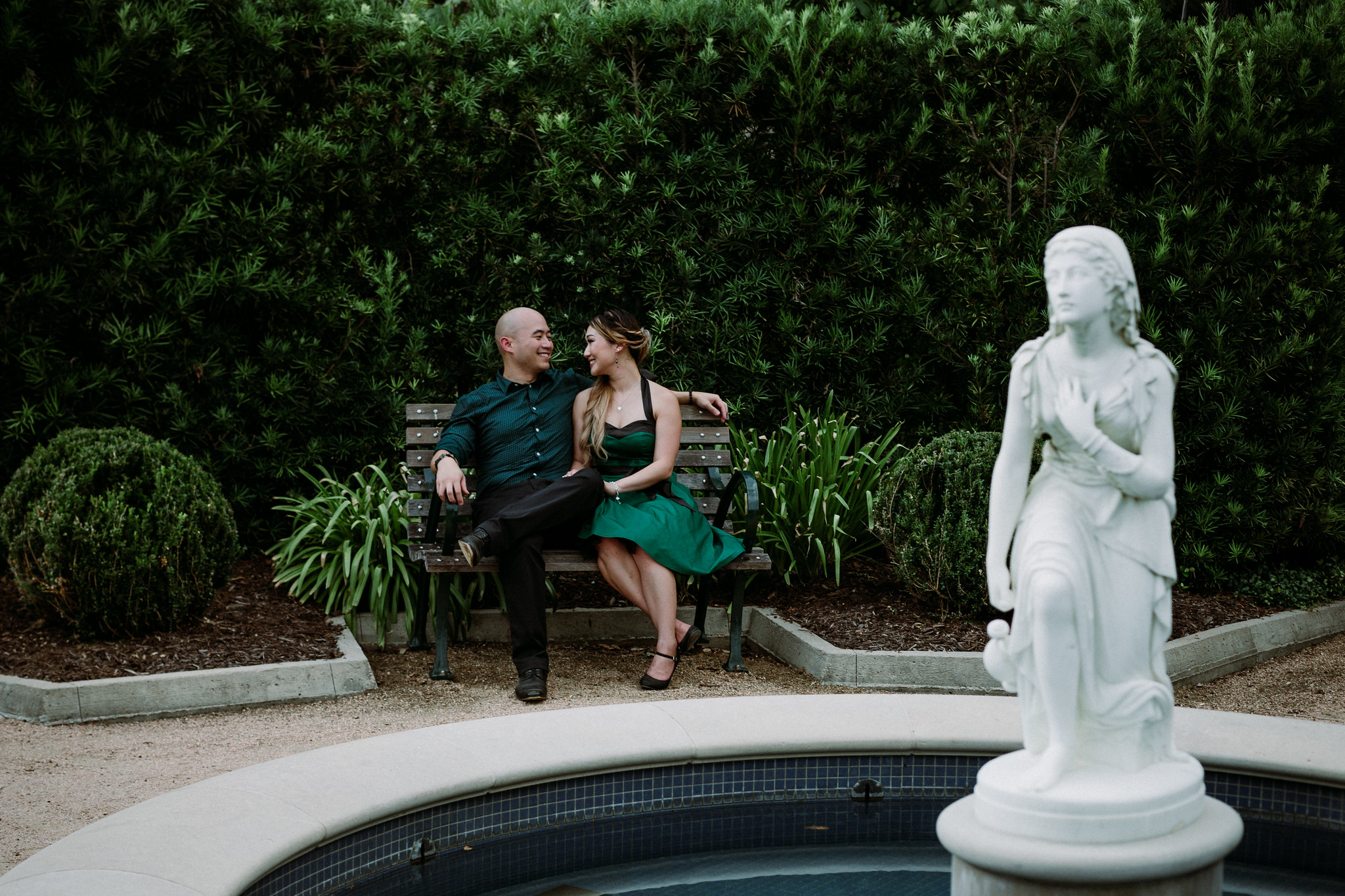 Engagement Photo Session at McGovern Centennial Gardens (Houston, TX)