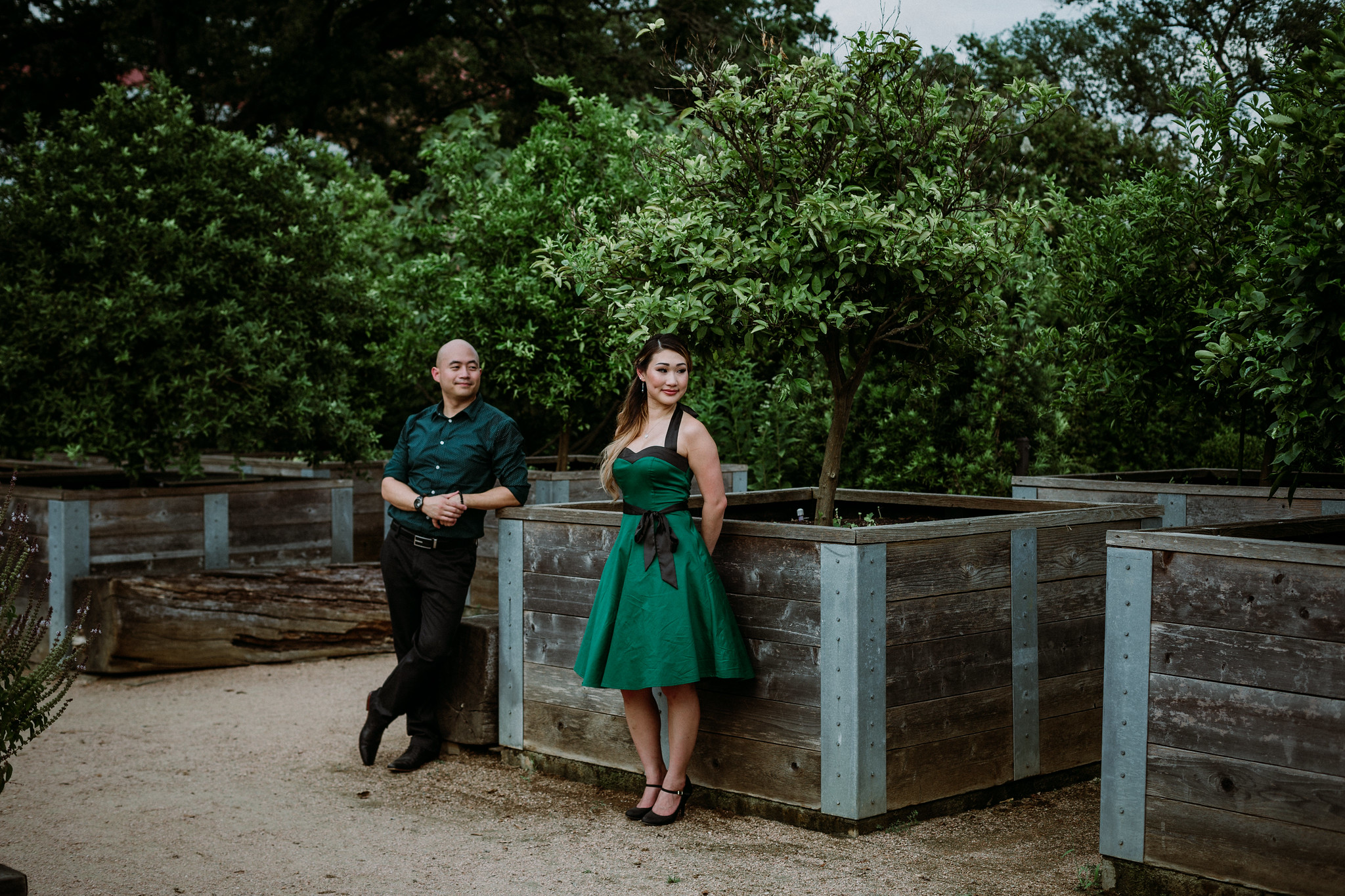 Engagement Photo Session at McGovern Centennial Gardens (Houston, TX)