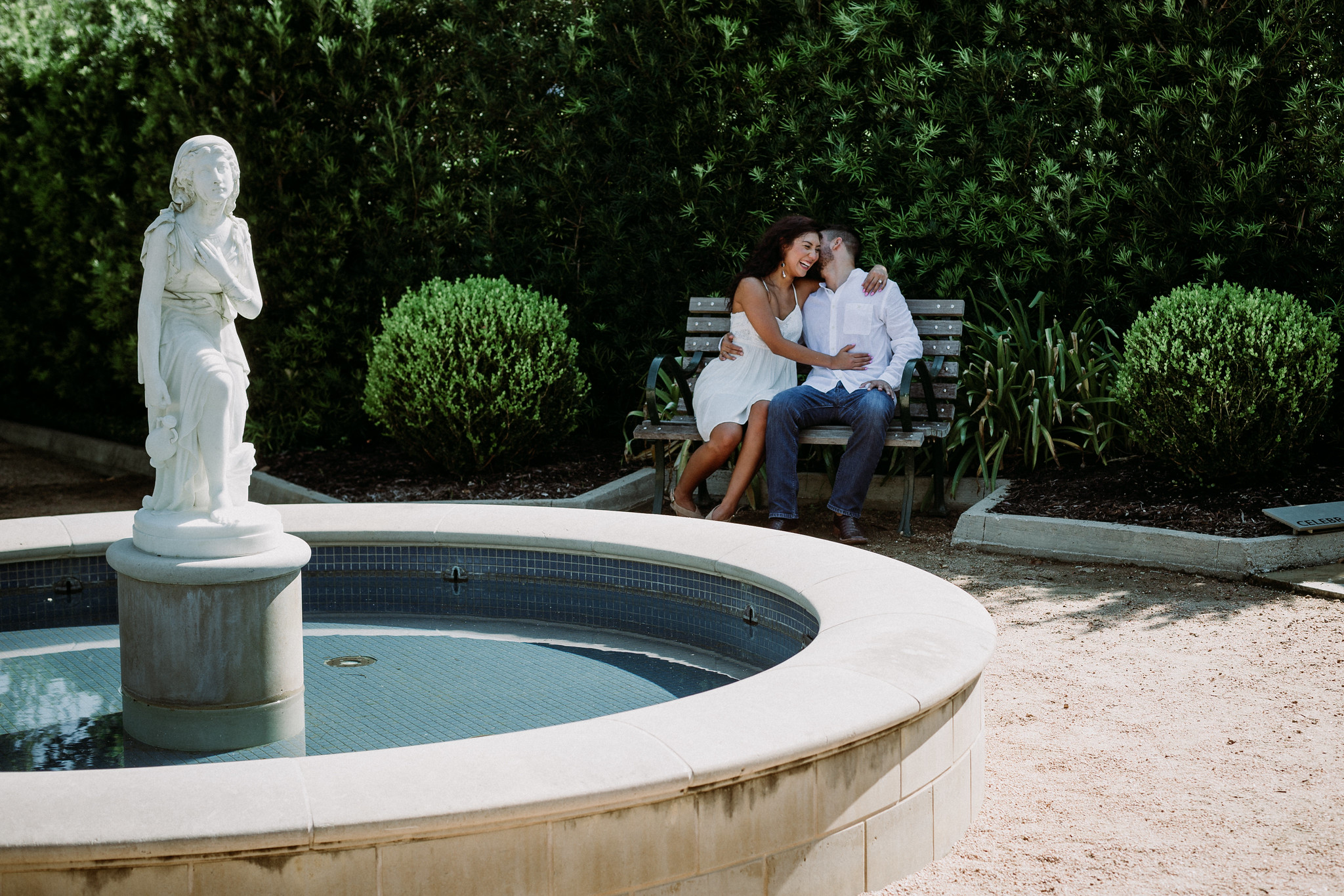 Engagement Photo Session at McGovern Centennial Gardens (Houston, TX)