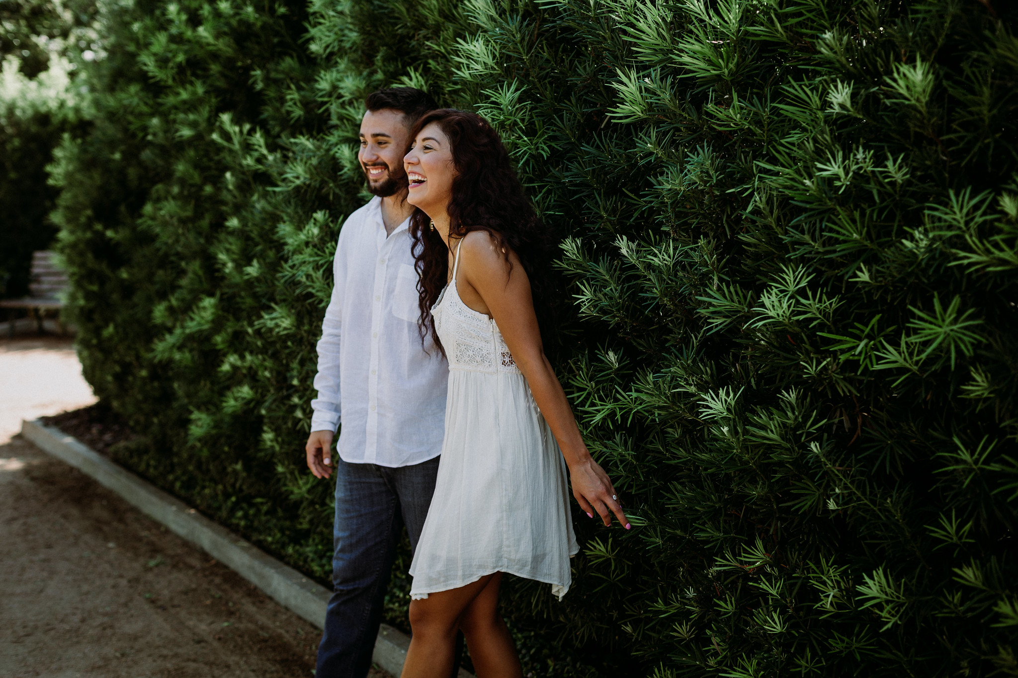 Engagement Photo Session at McGovern Centennial Gardens (Houston, TX)