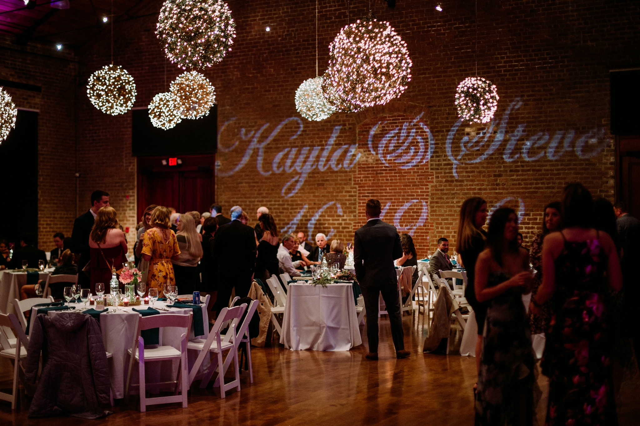 Reception. Wedding at Charles H. Morris Center at Trustees' Garden (Savannah, GA)