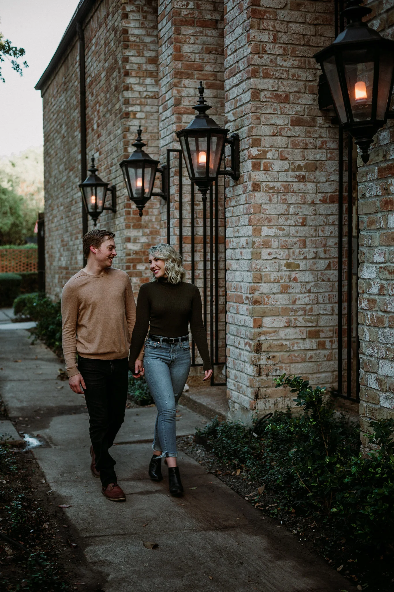 Engagement Photo Session in Montrose Houston, TX