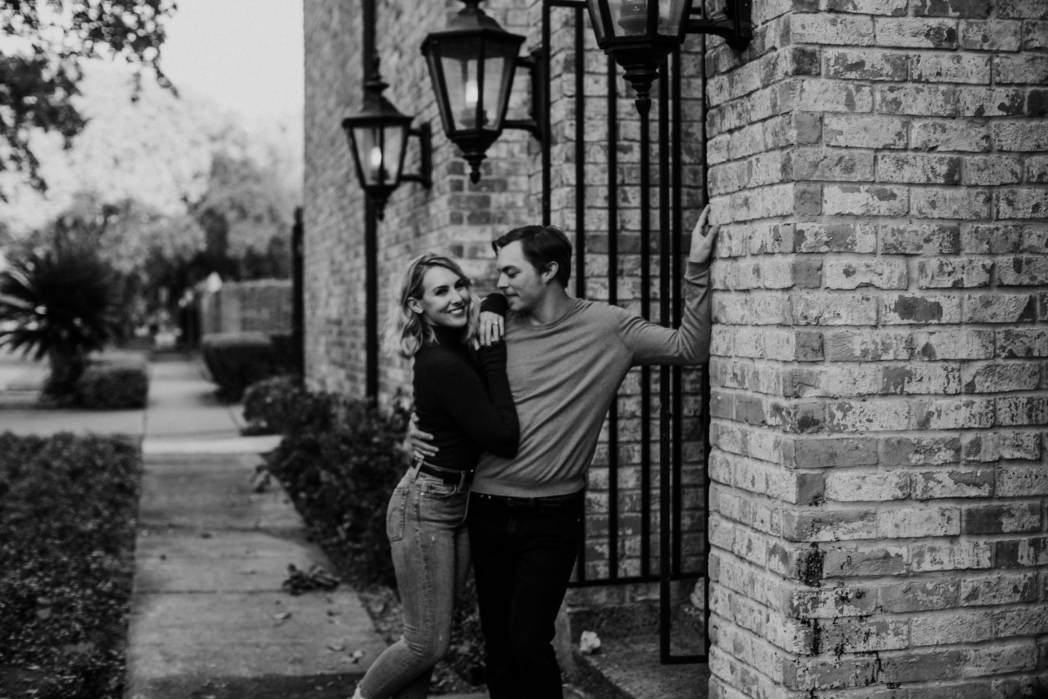 Engagement Photo Session in Montrose Houston, TX