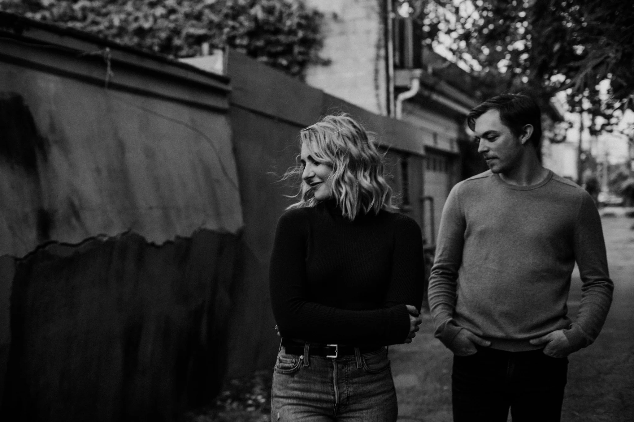 Engagement Photo Session in Montrose Houston, TX