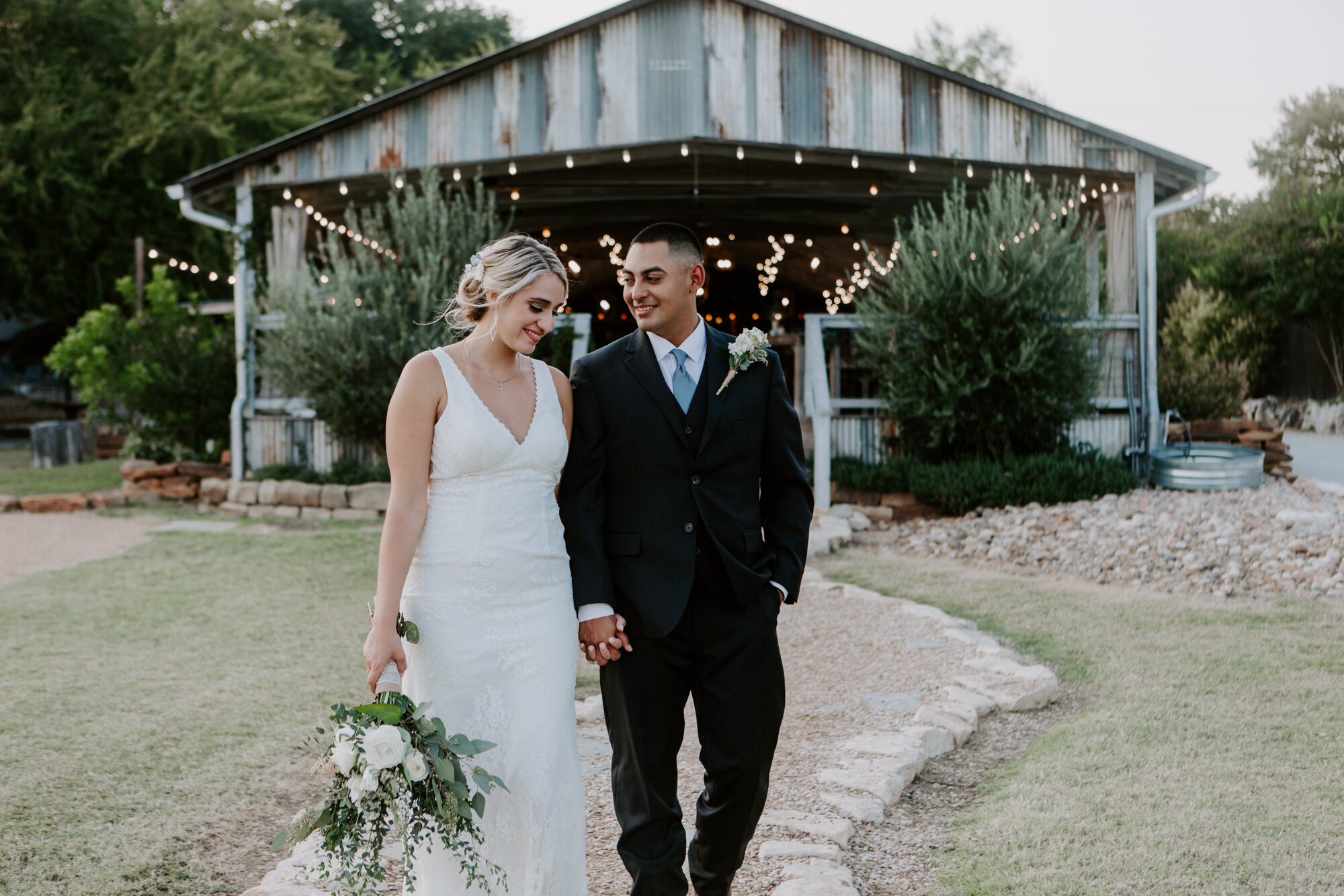 Bride and groom photo of the day. Radiant Bohemian Hill Country Wedding at Gruene Estate in New Braunfels, TX