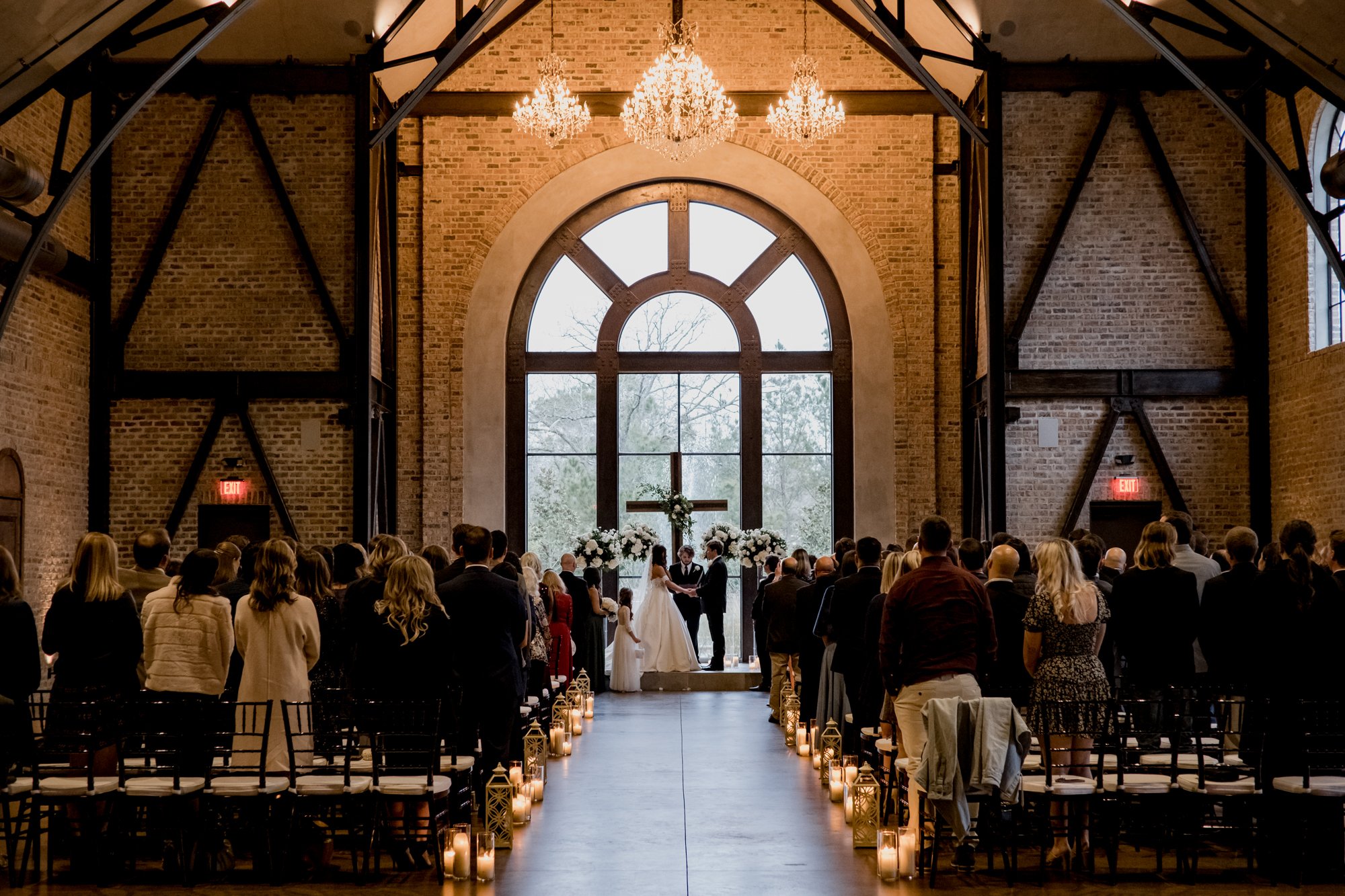 Wedding Ceremony at Iron Manor (Montgomery, TX)