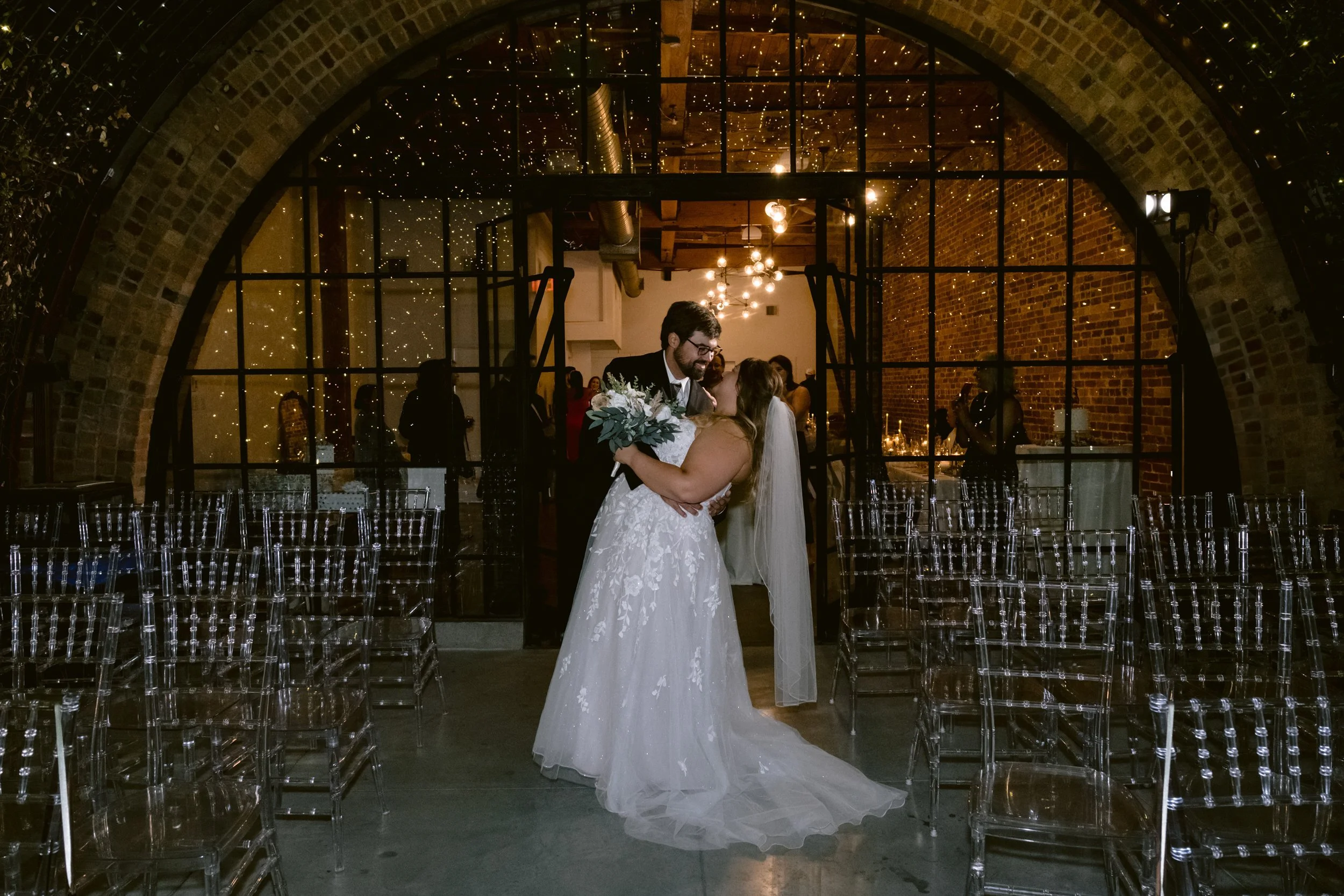 Ronin 2 bride & groom night time portraits