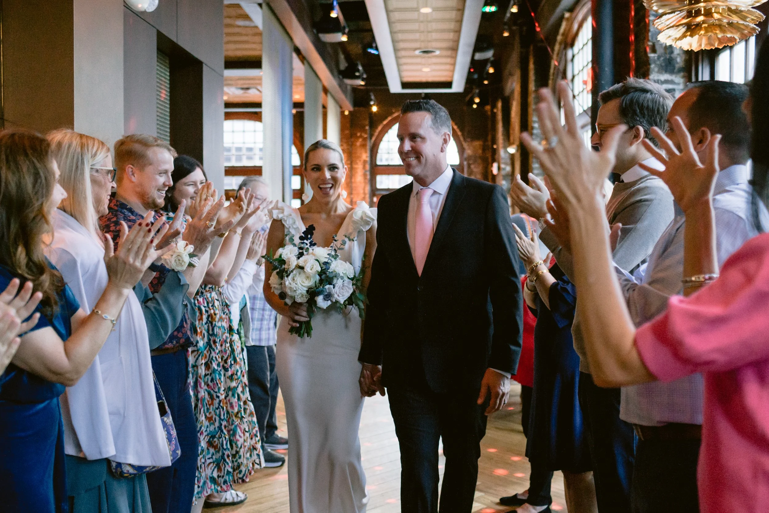 gorgeous wedding at Lawless Spirits & Kitchen Downtown Houston