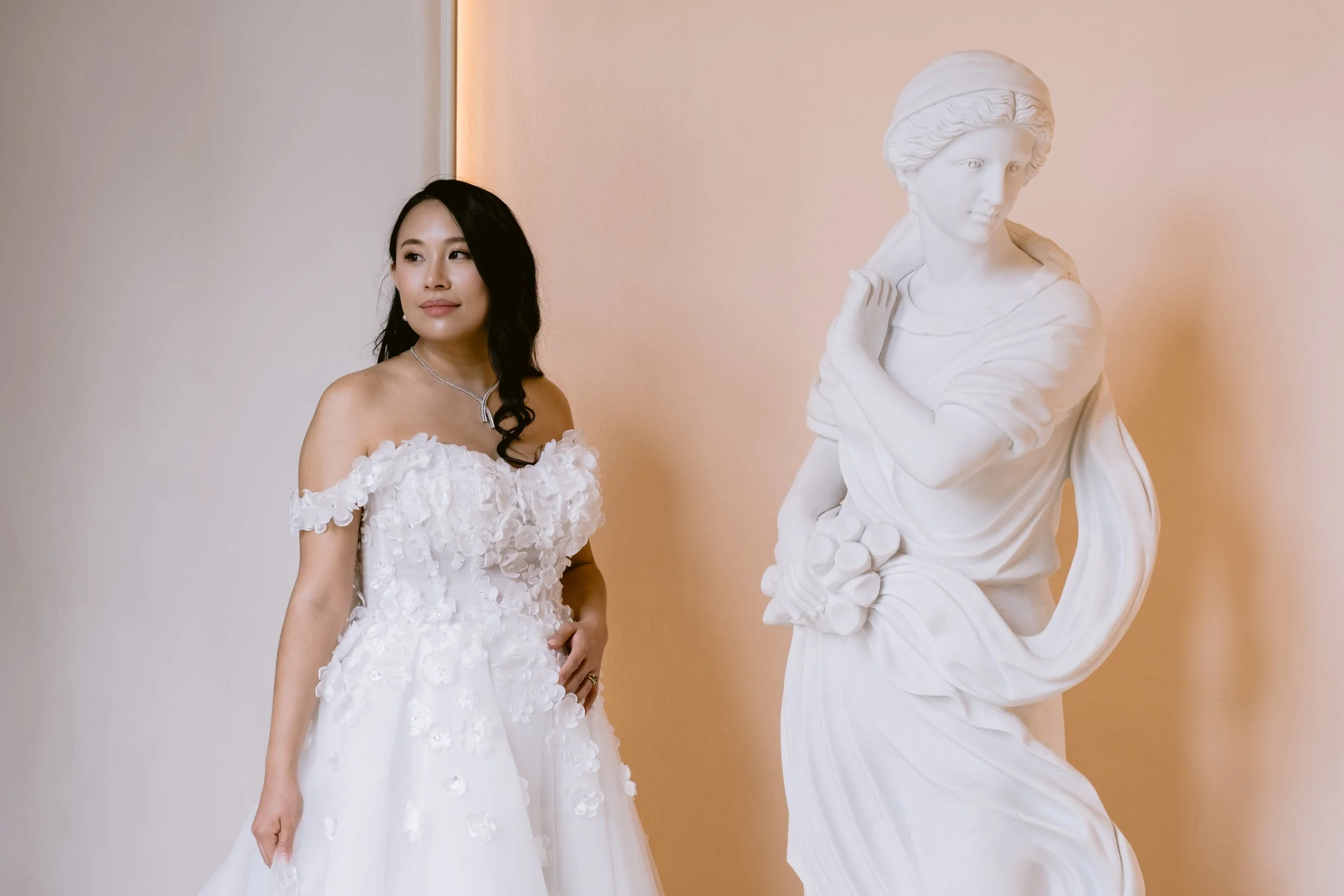 Dreamy Bridal Portraits at Chateau Nouvelle