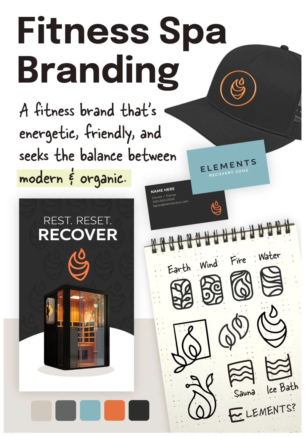 Fitness Spa Branding