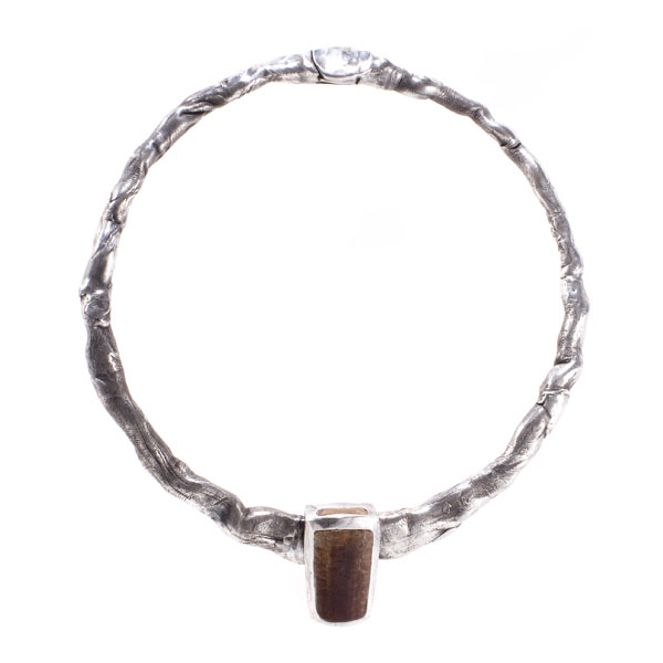 Horseshoe Crab Clasp Necklace