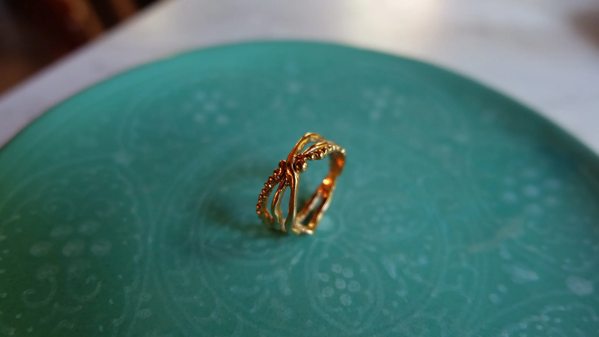 18K Yellow Gold Longlegs Ring