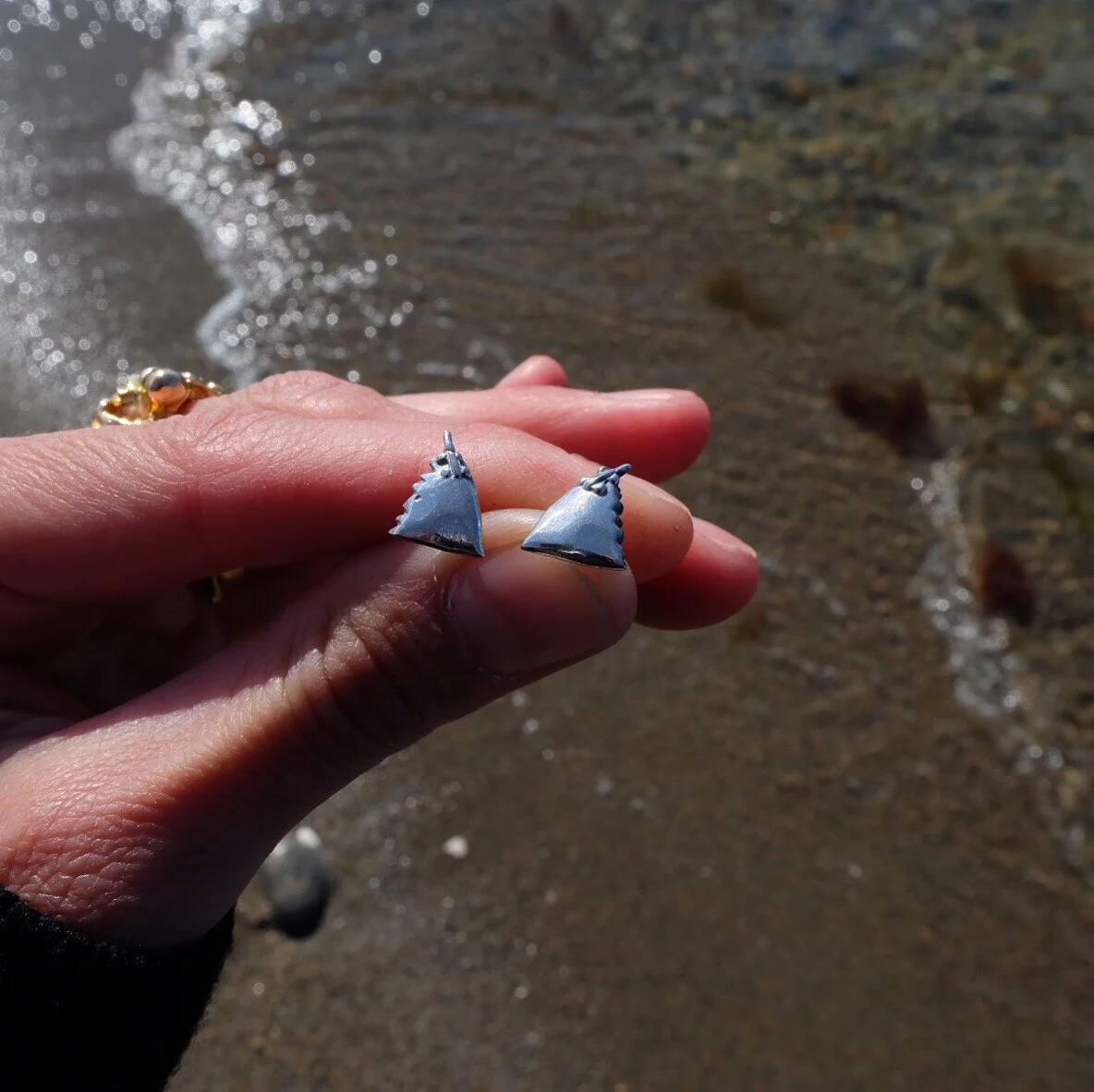 OCEARCH Mini Fin Earrings