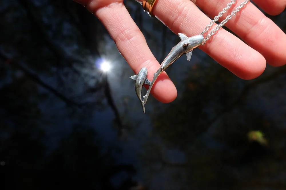 SAVING THE BLUE Silky Shark Pendant • BROOKE KANANI®