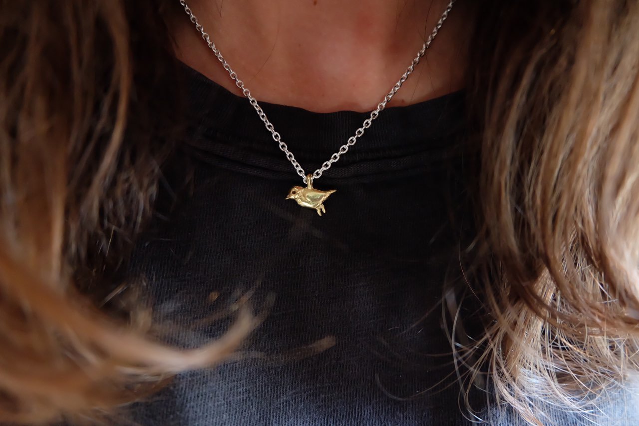 Piping Plover Necklace Pendant Jewelry