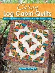 Curvy Log Cabin Quilts - Softcover By: Jean Ann Wright Landauer