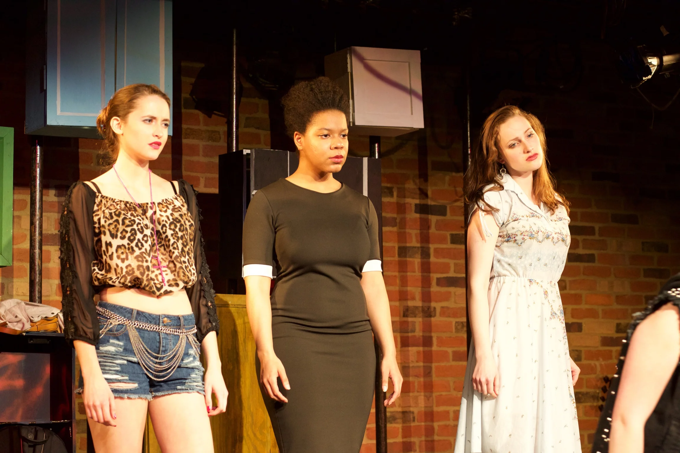 Starr ( Lucie Ledbetter ), Olivia ( Zina Ellis ) and Claire ( Lucy Fleming ).